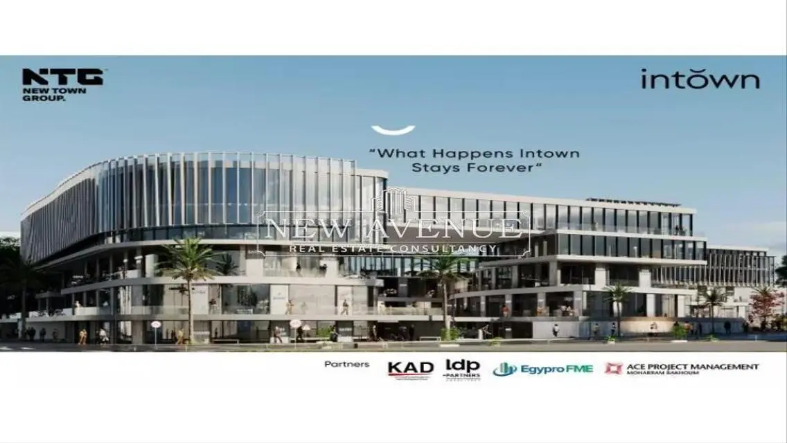 Prime location retail 25m at Intown New Cairo