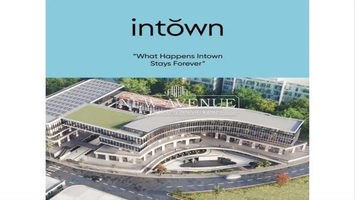 Prime location retail 25m at Intown New Cairo