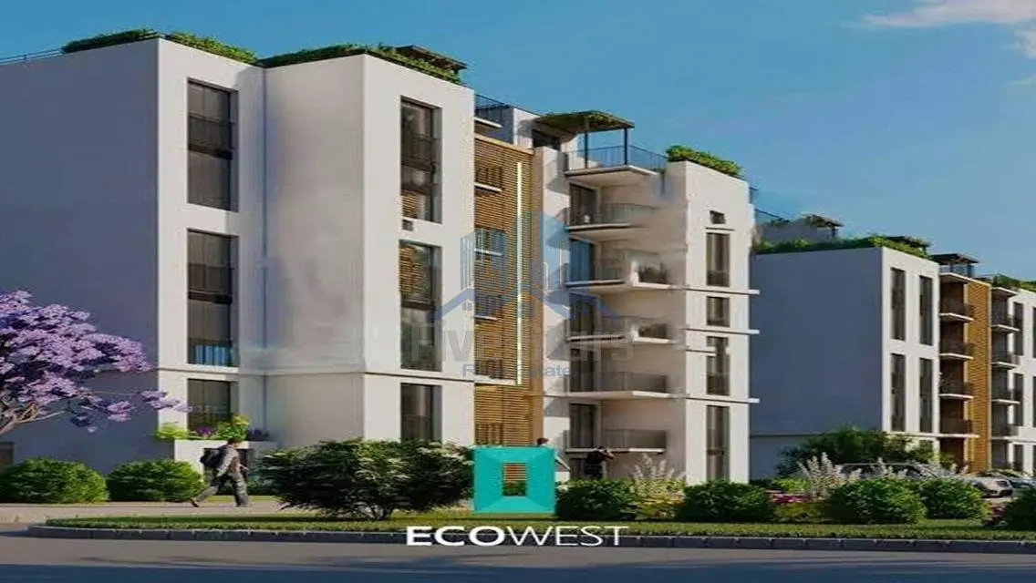 فرصتك_للبيع شقه مميزه جدا في كمبوند ecowest الراقي