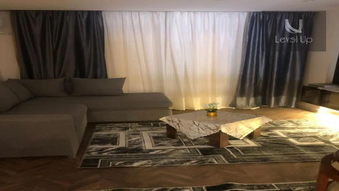 For rent a 75meter furnished apartment in Madinaty