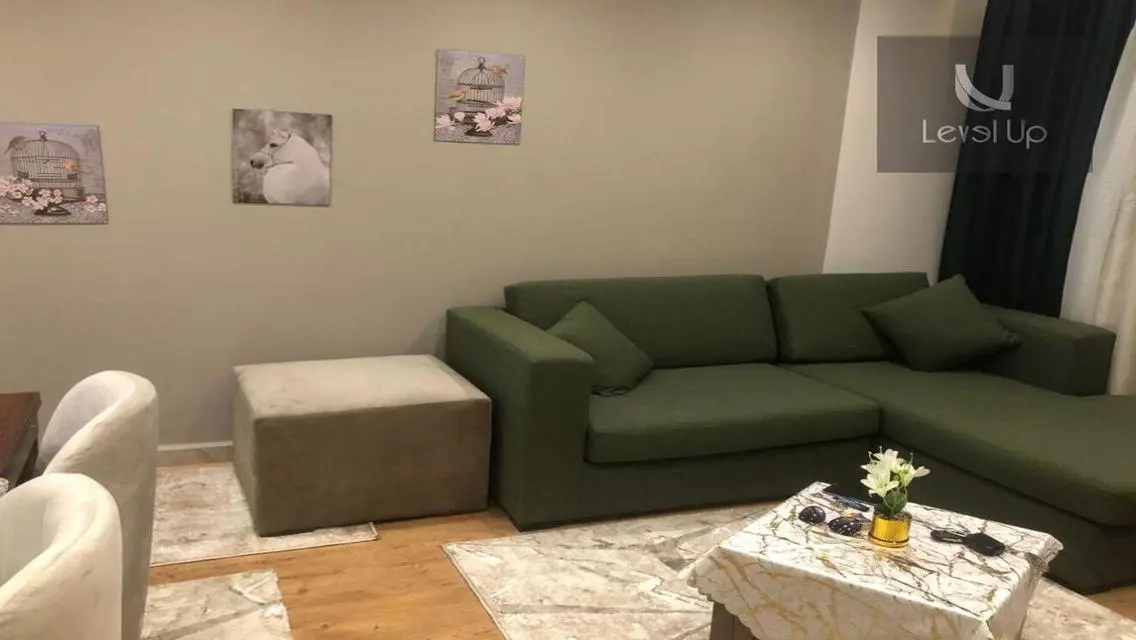 For rent a 75meter furnished apartment in Madinaty