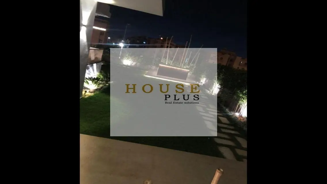 Luxuriously finished apartment with a large garden