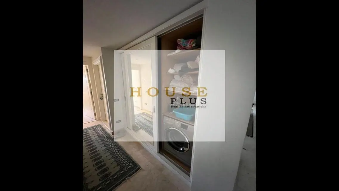 Luxuriously finished apartment with a large garden