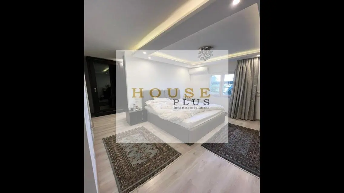 Luxuriously finished apartment with a large garden