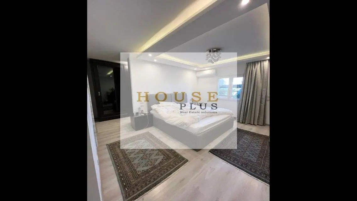 Luxuriously finished apartment with a large garden