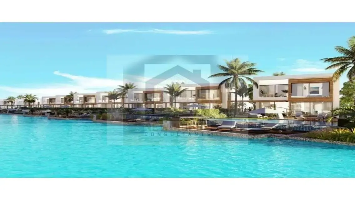 شاليه ارضي بجاردن هاسيندا ووترز ( بالم هيلز )
