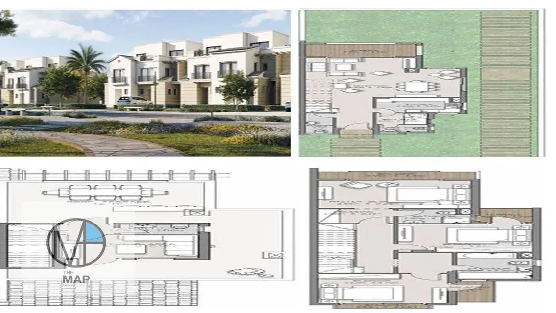 4BR Townhouse For Sale in Hyde Park New Cairo City