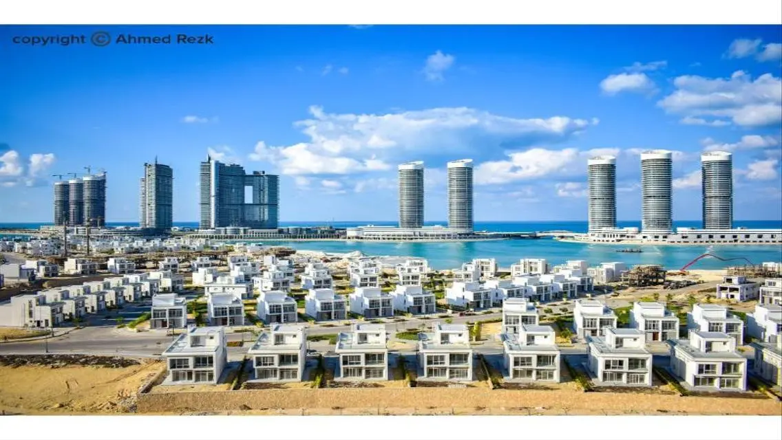 Sea view delivered within 3 months in Alamein 145m
