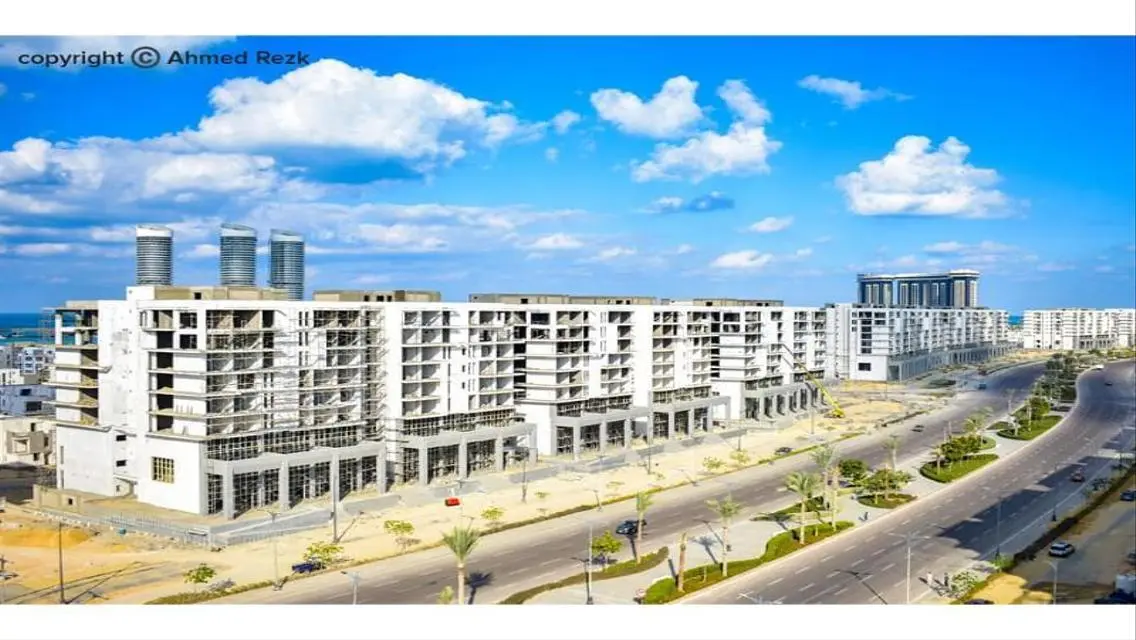 Sea view delivered within 3 months in Alamein 145m