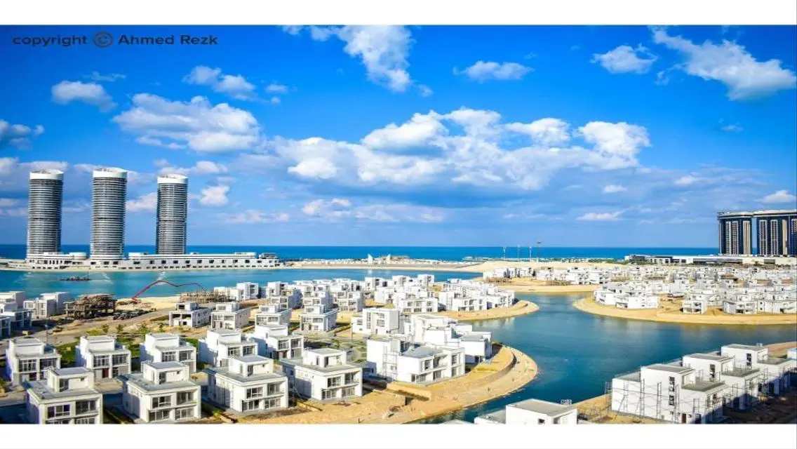 Sea view delivered within 3 months in Alamein 145m
