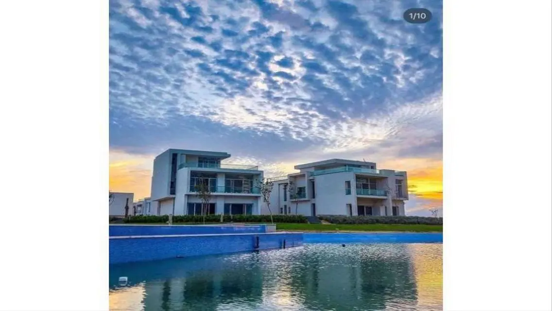 Sea view delivered within 3 months in Alamein 145m