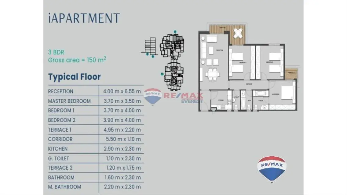 3BR Apartment in Mountain View ICity - Club Park