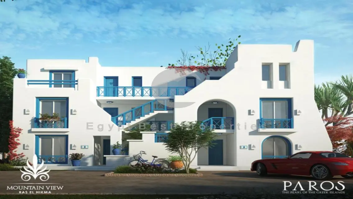 READY TO MOVE CHALET 3BEDS IN MV RAS ELHKMA