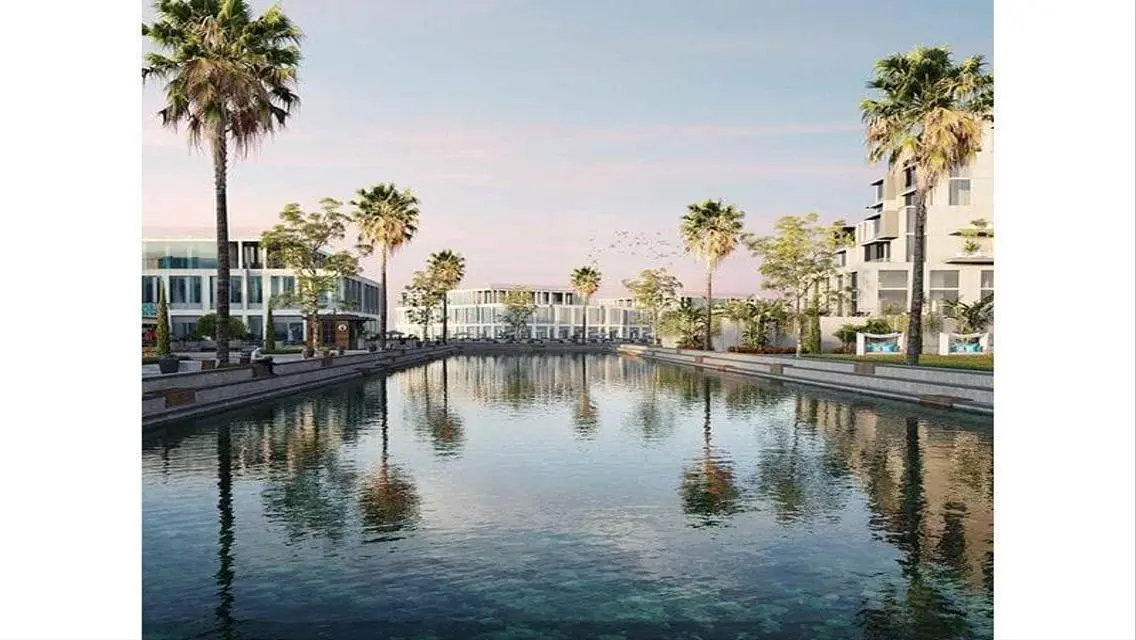 Resale fully finished apartment in 205 Arkan Palm