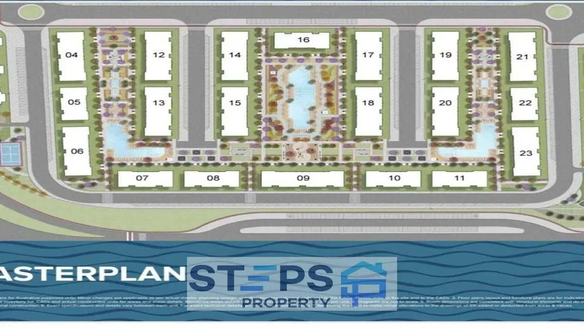 With DP 850K own townhouse in mazarine new alamein