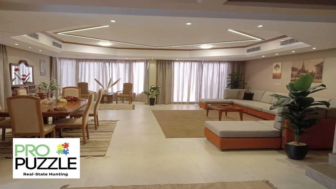 Twin House for Rent in Top View Compound