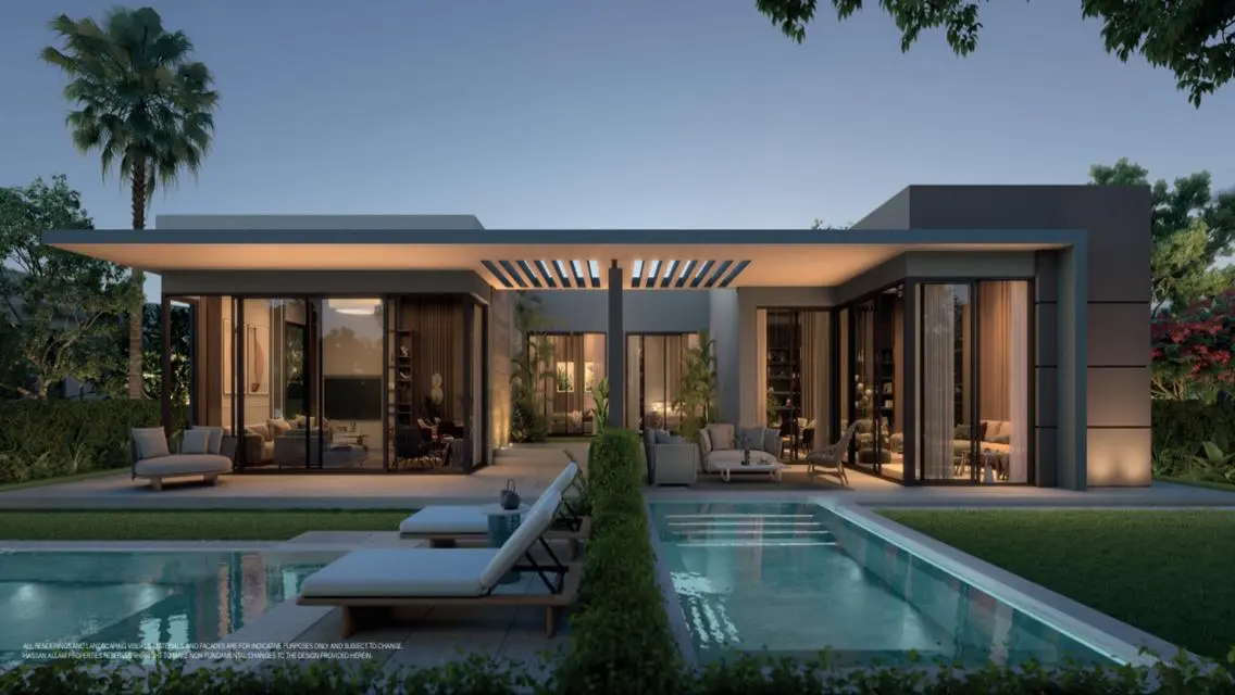 Sky Loft Villa next to Palm Parks by Hassan Allam