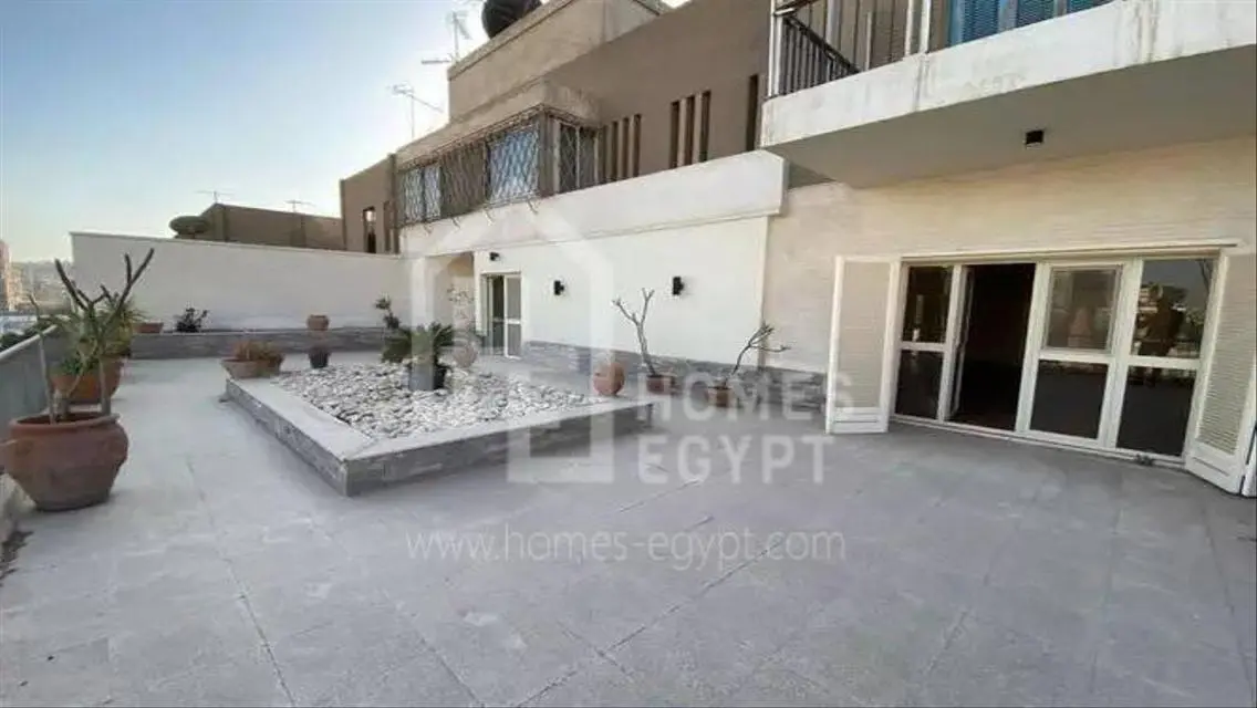 Semi Furnished Bright Penthouse for Rent Zamalek