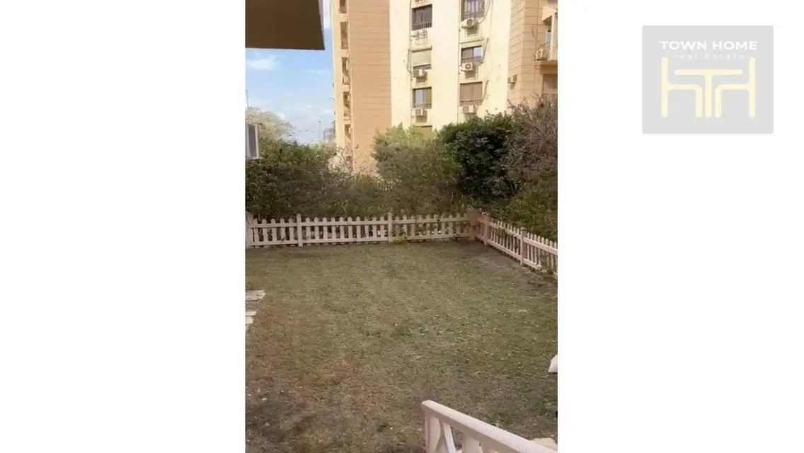 شقة 90م بجاردن خاص للإيجار قانون جديد في الرحاب