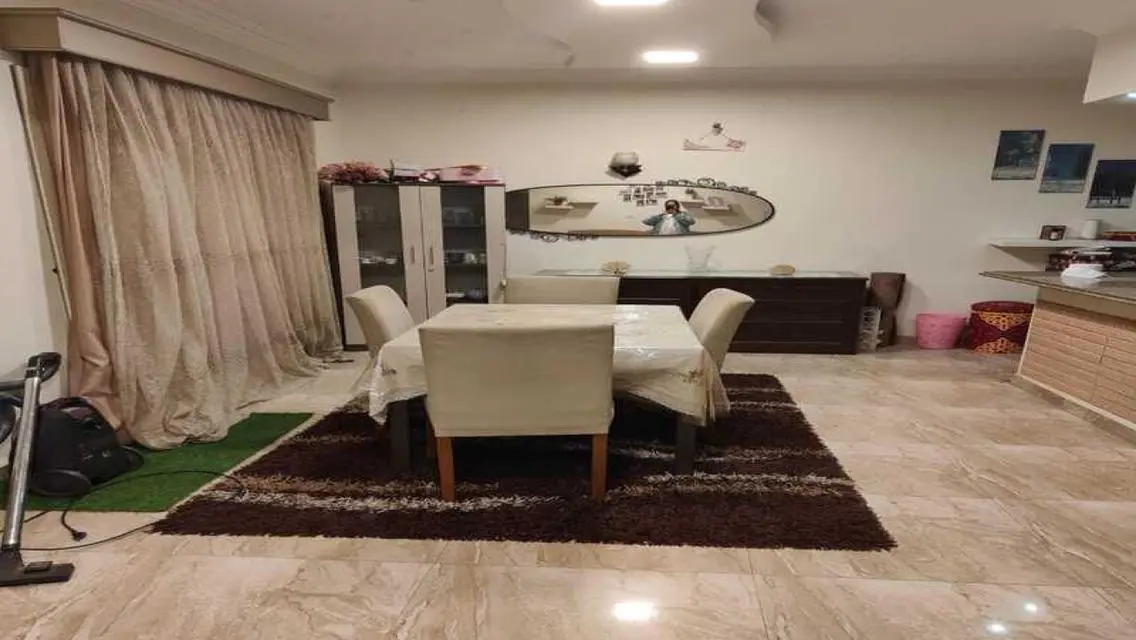 للايجار المفروش شقه كمبوند روضه زايد الشيخ زايد