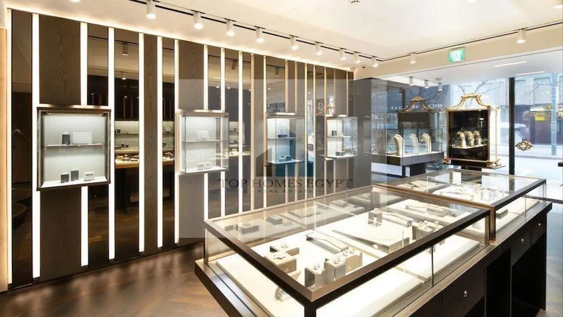 Shop for rent 106m on the facade in Al Narges