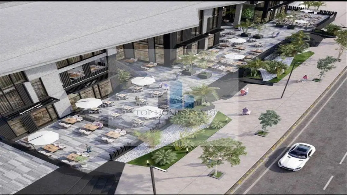 Shop for rent 106m on the facade in Al Narges