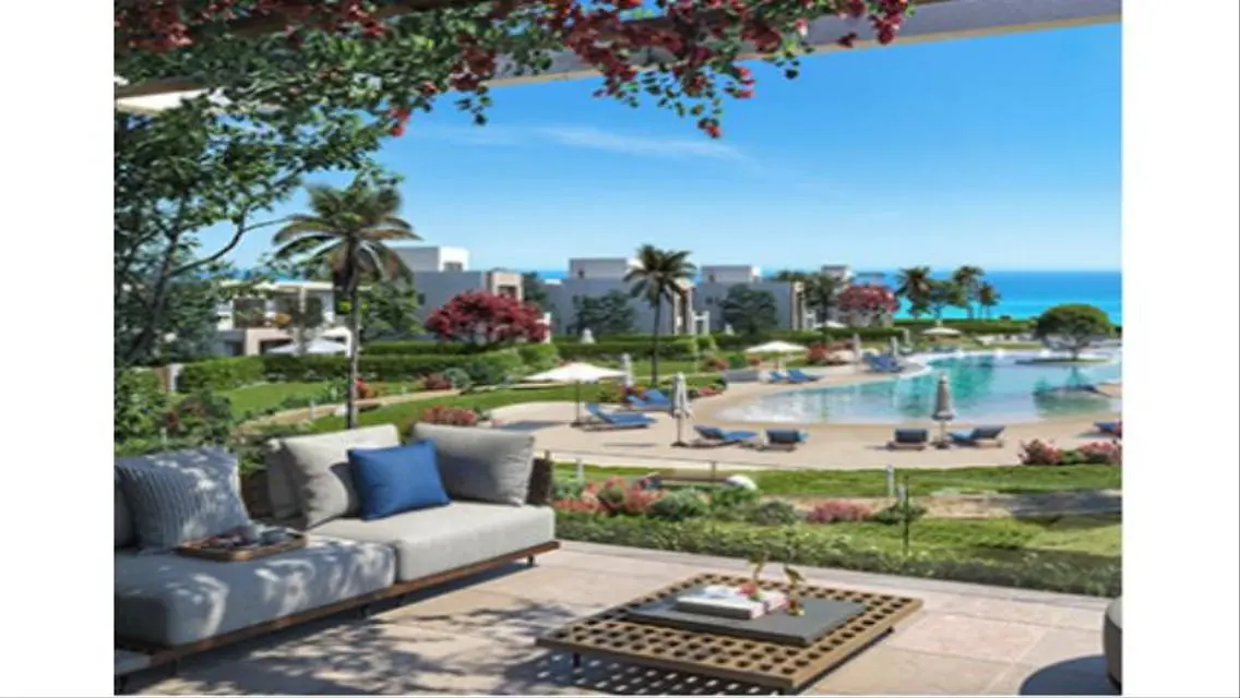 شاليه للبيع  فى Seashore الساحل الشمالى تشطيب كامل