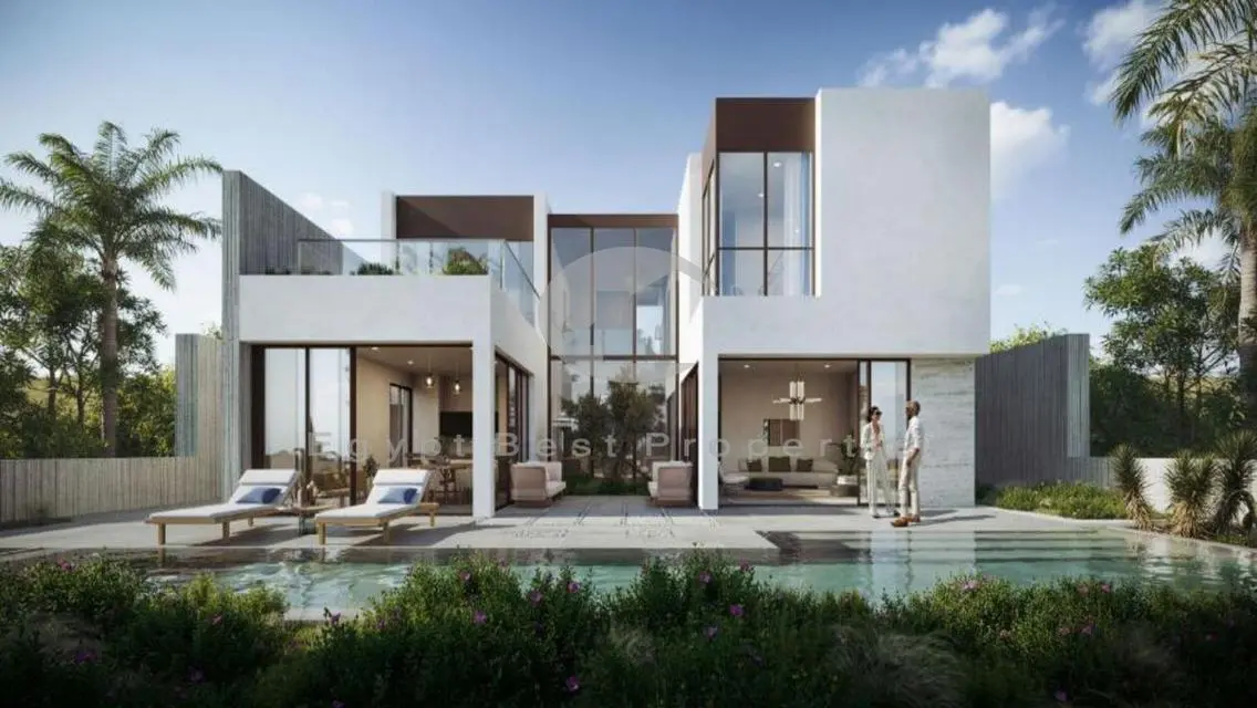 Finished villa+private pool -10 years installments