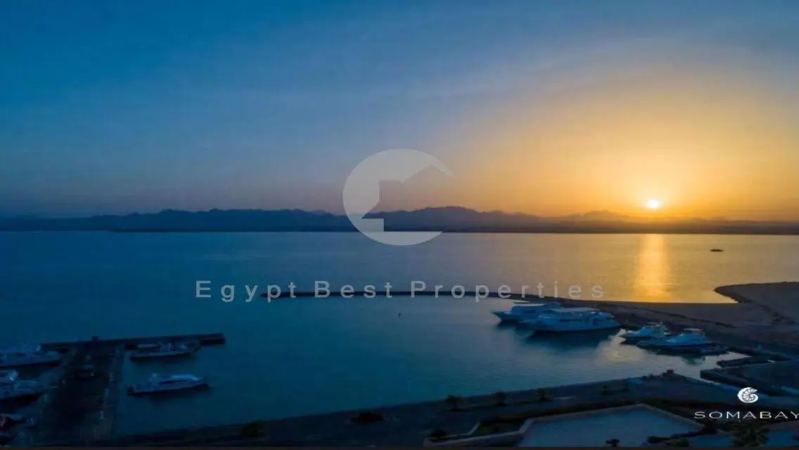 غرفتين بحديقه- دبل فيو (الجولف - البحر) تشطيب كامل