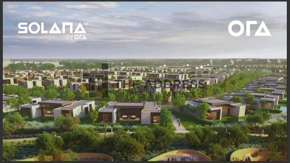 شقة متشطبة بالكامل في مشروع Solana West الشيخ زايد