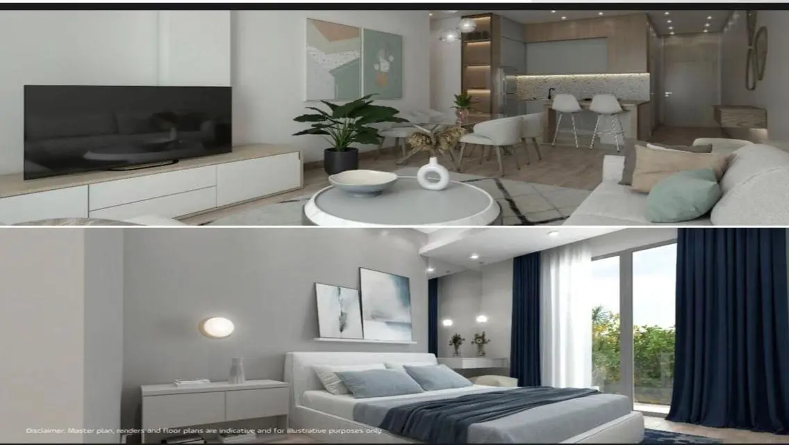 Own your finished apartment front of Zed Towers