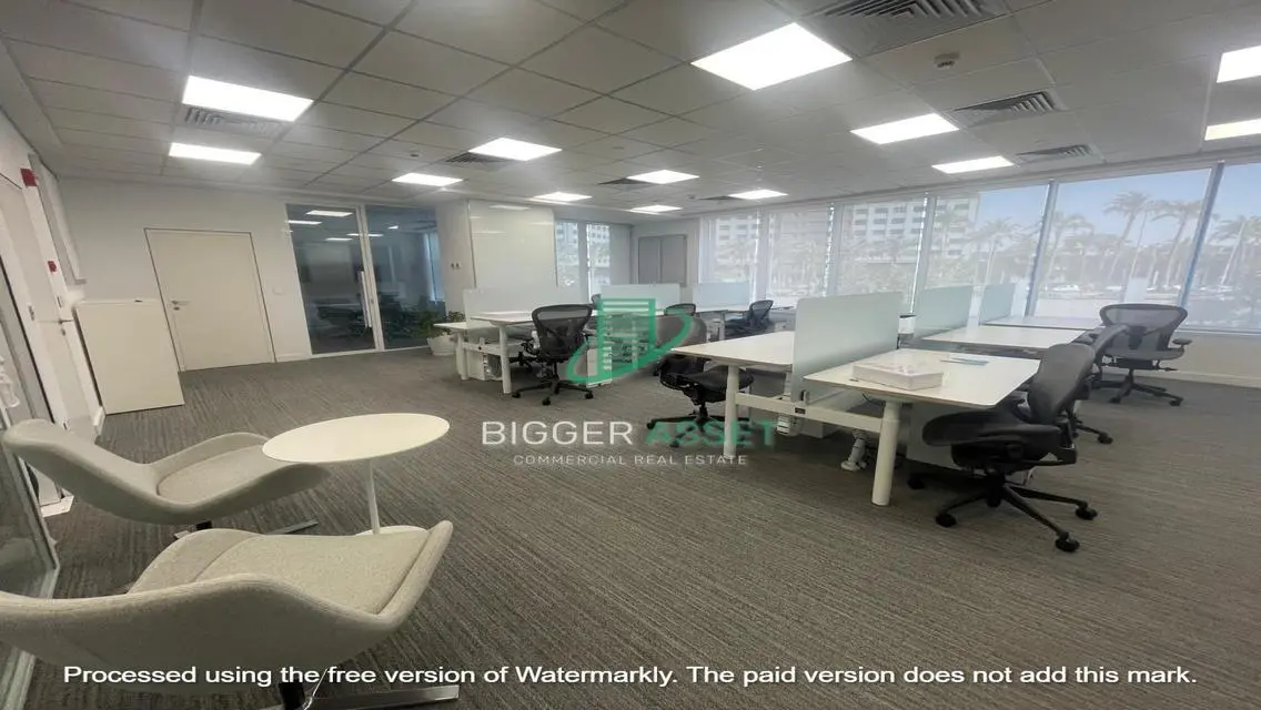 Fitted Office|600Sqm|For Rent|Fully finished|CFC