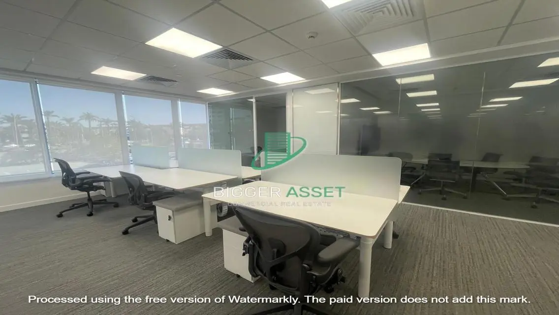 Fitted Office|600Sqm|For Rent|Fully finished|CFC
