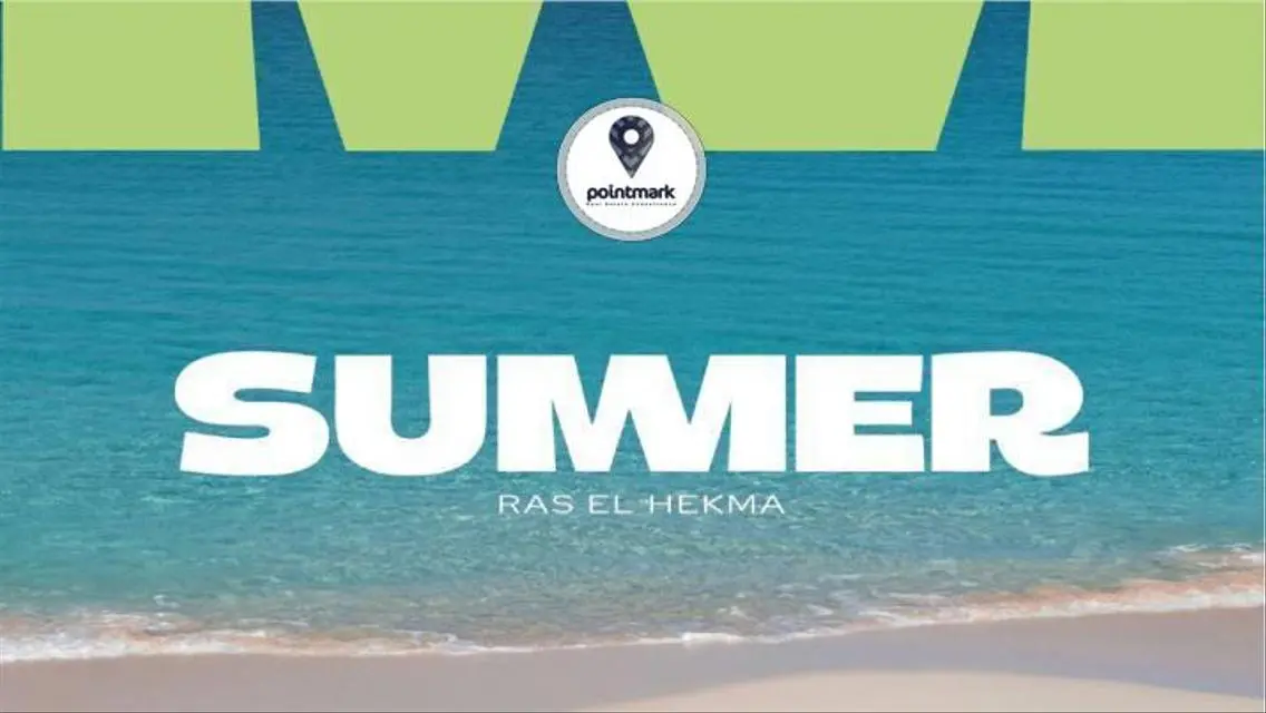 شاليه للبيع في Summer رأس الحكمة تقسيط  12 سنة