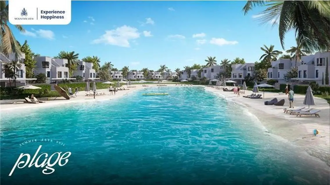 شالية متشطب بالتكيفات في Plage ماونتن فيو قسط12سنة