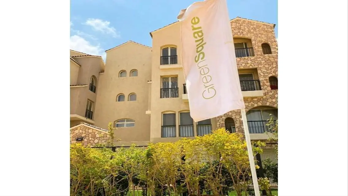 شقة جاهزة للسكن في جرين سكوير بمدينة المستقبل