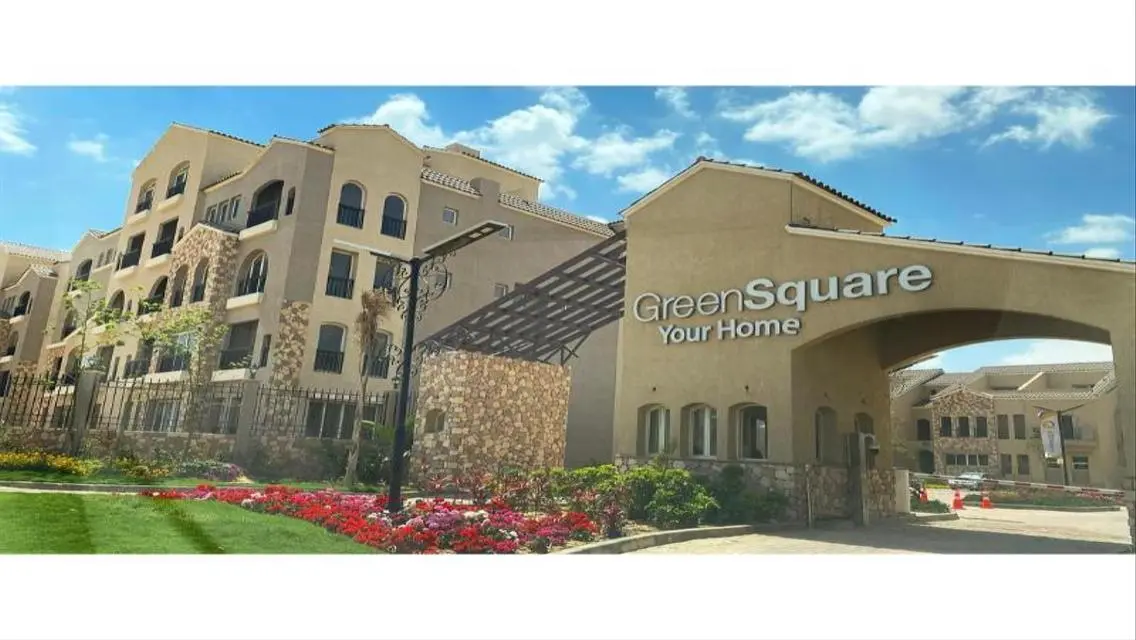 شقة جاهزة للسكن في جرين سكوير بمدينة المستقبل