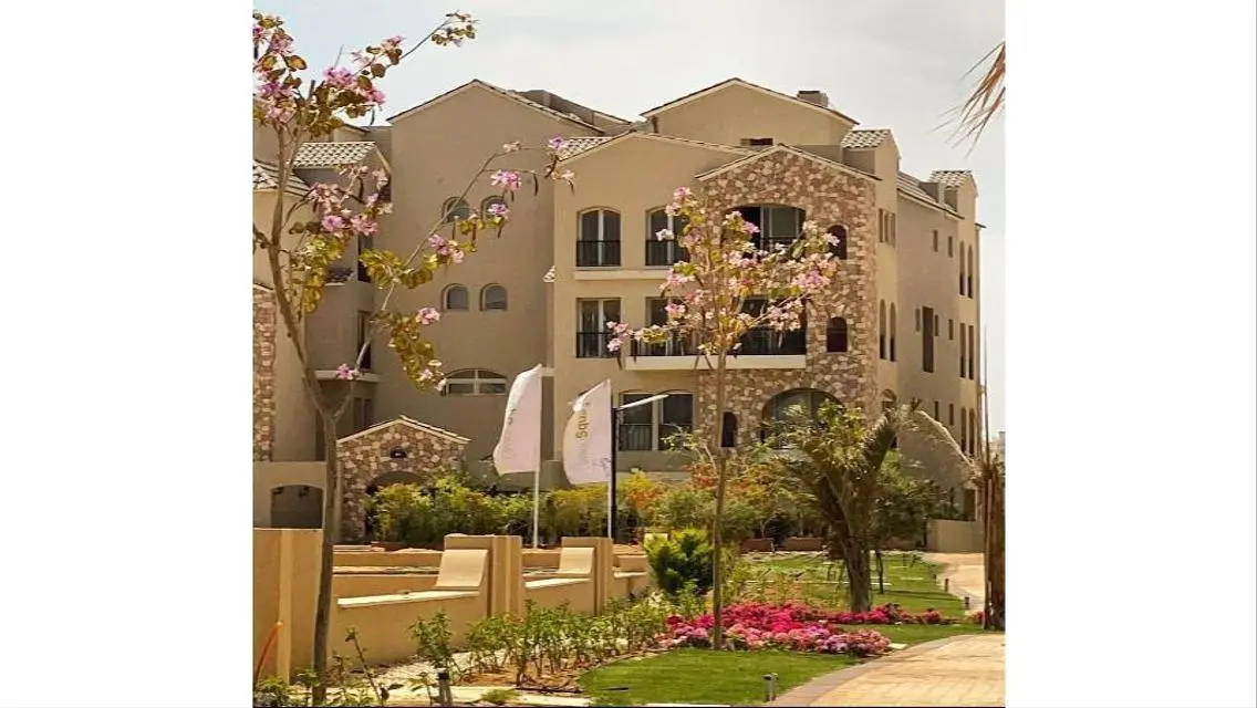 شقة جاهزة للسكن في جرين سكوير بمدينة المستقبل