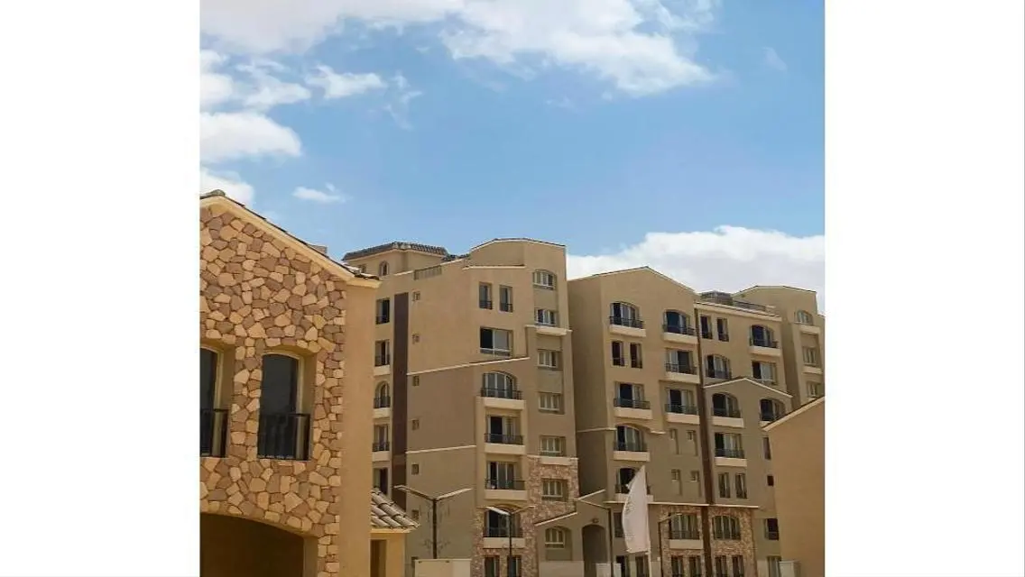 شقة جاهزة للسكن في جرين سكوير بمدينة المستقبل