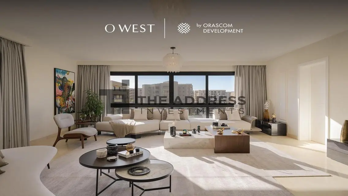 شقة متشطبة في كومباوند OWEST في 6 اكتوبر بأقل مقدم