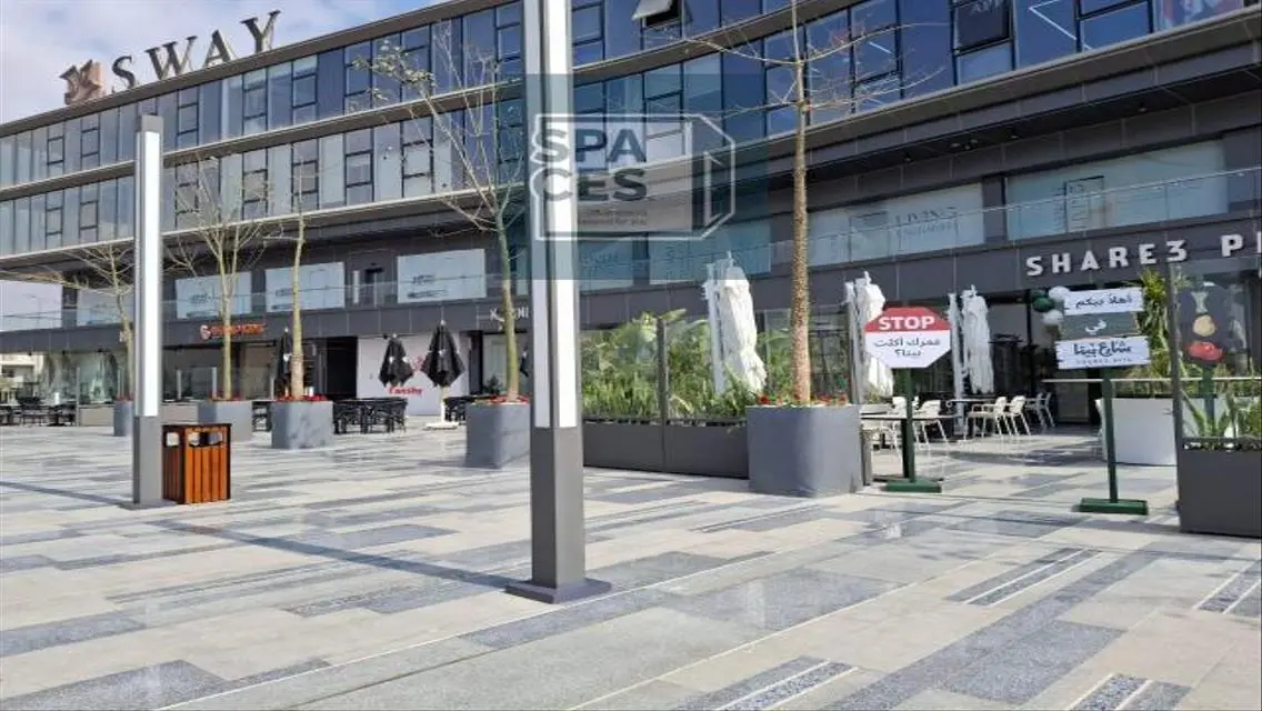 Shop for rent 112 m on Gamal Abdel Nasser Axis