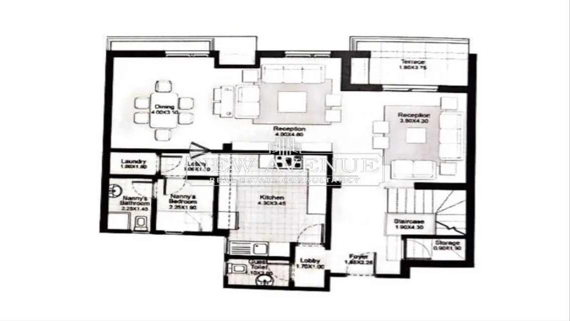 Roof Duplex In Eastown in Sodic New cairo