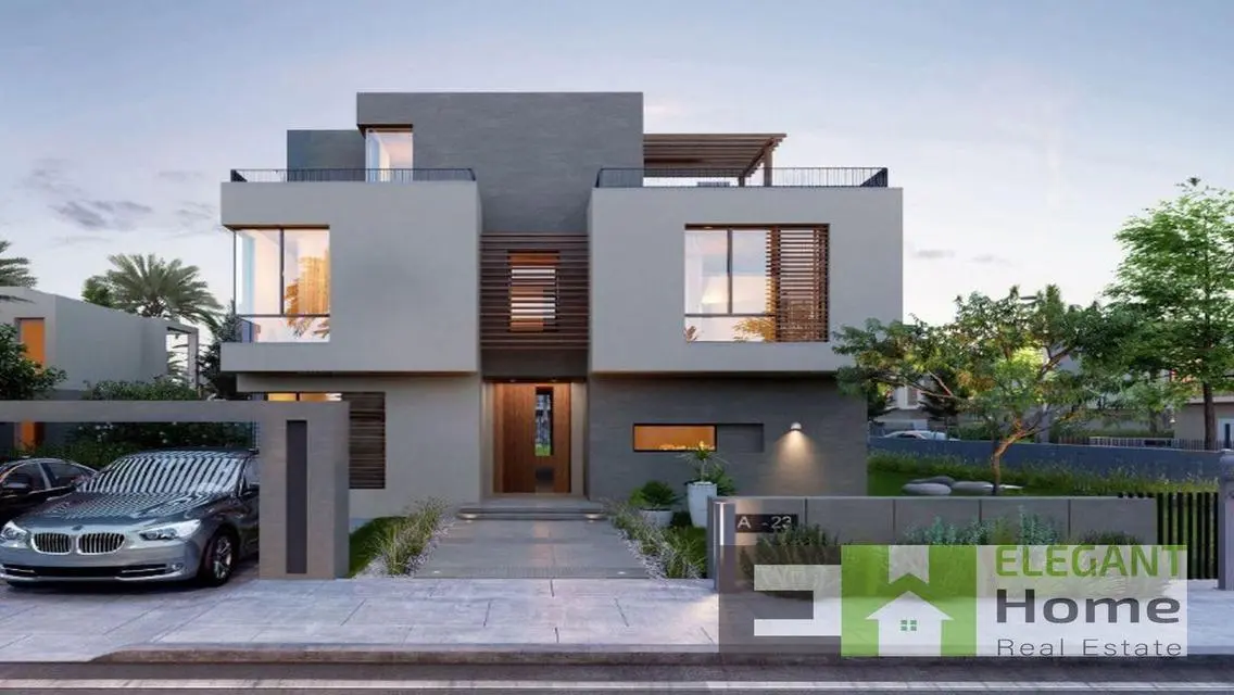 Luxury semi furnished villa for rent at Sodic East