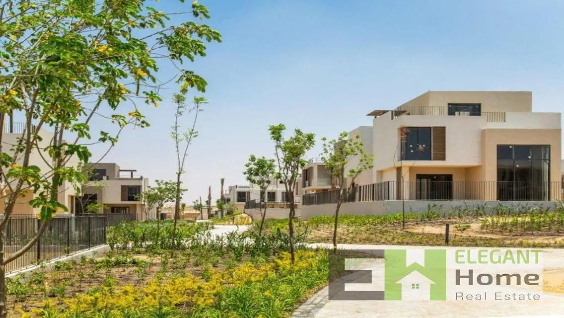 Luxury semi furnished villa for rent at Sodic East