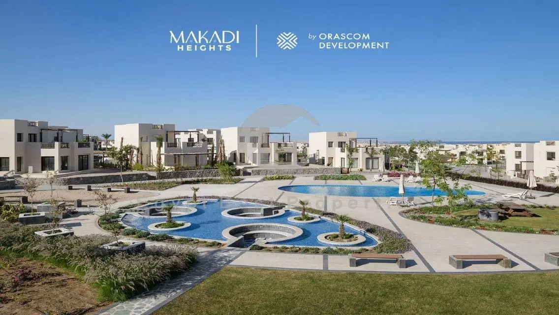 0% DP , Prime Seaview Ground With Garden in Makadi