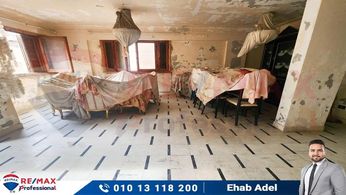 امتلك دوبلكس في سموحة-فيو مفتوح علي شارع