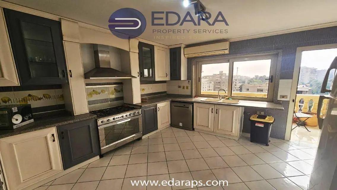 Luxury 4-bed, furnished. Rent Sarayat Maadi!