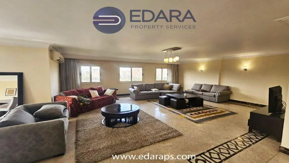 Luxury 4-bed, furnished. Rent Sarayat Maadi!