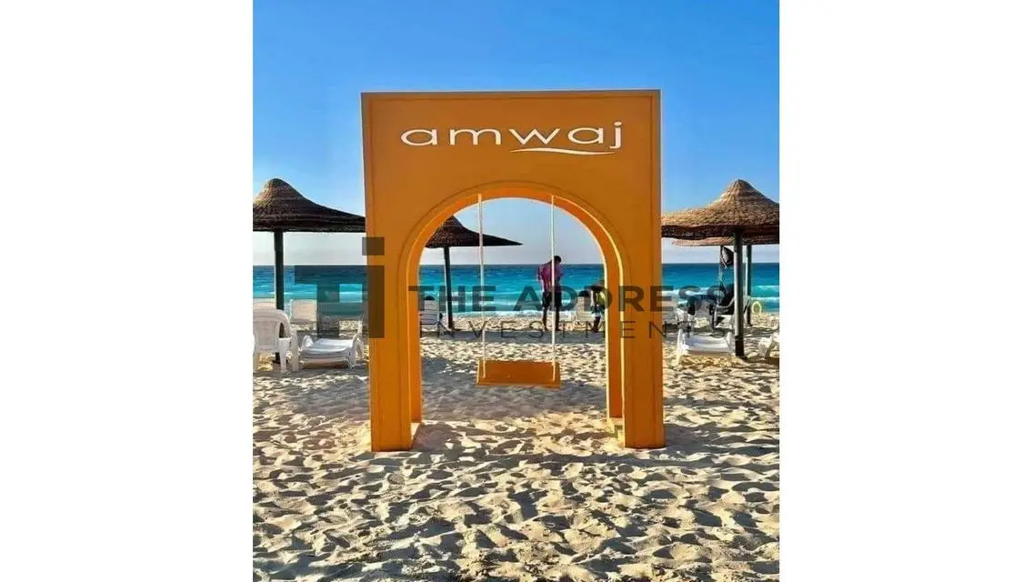 شاليه مفروش فى امواج الساحل الشمالى بمقدم 550K!!