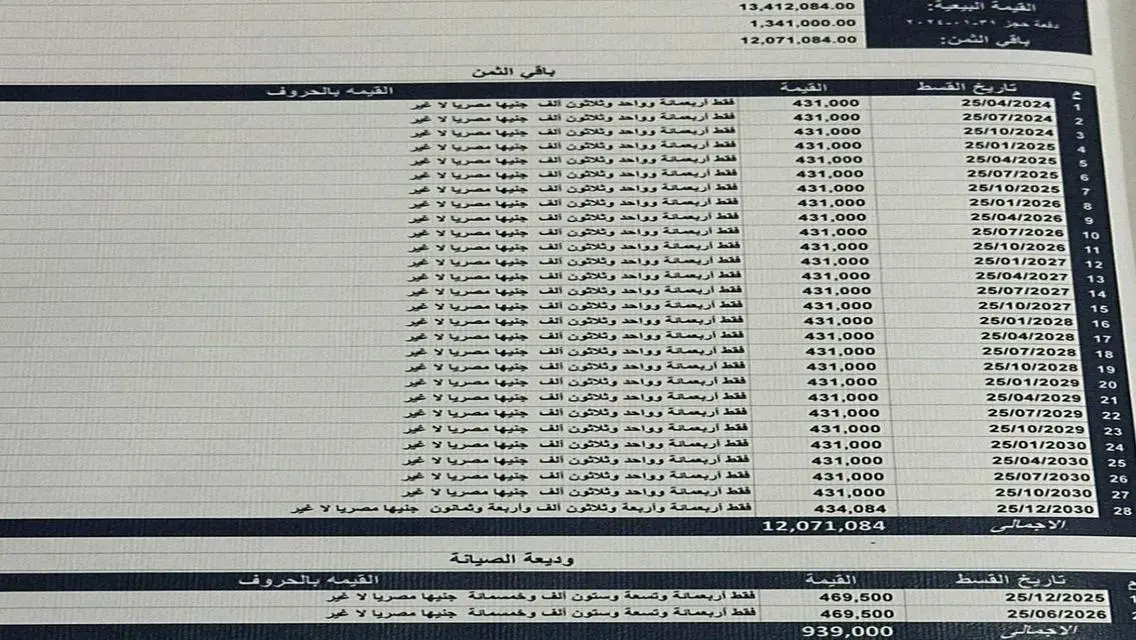 مكتب باقل أوفر لسرعة البيع لوكيشن مميز